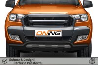 Frontschutzbügel für Ford Ranger (TKE) 2016-2019 schwarz 70mm Edelstahl mit Gutachten