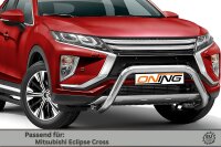 Frontschutzbügel für Mitsubishi Eclipse Cross 2017-2019 70mm Gutachten