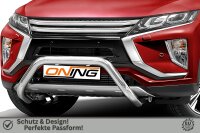 Frontschutzbügel für Mitsubishi Eclipse Cross 2017-2019 70mm für Frontkamera