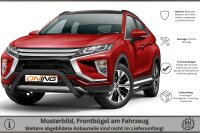 Frontschutzbügel für Mitsubishi Eclipse Cross 2017-2019 schwarz 70mm Edelstahl für Frontkamera