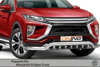 Frontschutzbügel breit Unterbodenschutz für Mitsubishi Eclipse Cross 2017-2019 70mm Gutachten breit