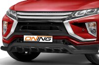 Frontschutzbügel breit Unterbodenschutz für Mitsubishi Eclipse Cross 2017-2019 schwarz 70mm Edelstahl mit Gutachten breit