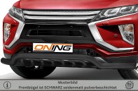 Frontschutzbügel breit Unterbodenschutz für Mitsubishi Eclipse Cross 2017-2019 schwarz 70mm Edelstahl mit Gutachten breit