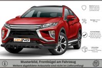 Frontschutzbügel breit Unterbodenschutz für Mitsubishi Eclipse Cross 2017-2019 schwarz 70mm Edelstahl mit Gutachten breit