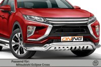 Frontschutzbügel breit Unterbodenschutz für Mitsubishi Eclipse Cross 2017-2019 70mm Gutachten breit