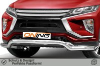 Frontschutzbügel breit für Mitsubishi Eclipse Cross 2017-2019 70mm Gutachten breit