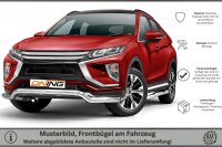 Frontschutzbügel breit für Mitsubishi Eclipse Cross 2017-2019 70mm Gutachten breit