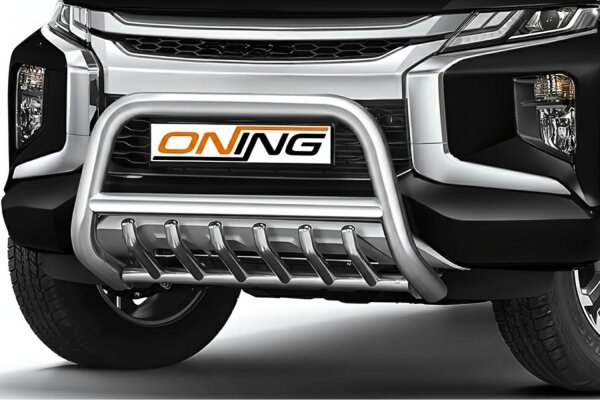 Frontschutzbügel mit Unterfahrschutz für Mitsubishi L200 2019- 70mm Gutachten