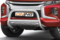 Frontschutzbügel mit Querstreben für Mitsubishi L200 2019- 70mm Gutachten