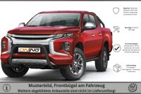 Frontschutzbügel für Mitsubishi L200 2019- schwarz 70mm Edelstahl mit Gutachten