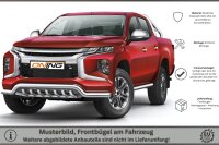 Frontschutzbügel breit Unterbodenschutz für Mitsubishi L200 2019- 70mm Gutachten breit