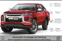 Frontschutzbügel breit Unterbodenschutz für Mitsubishi L200 2019- schwarz 70mm Edelstahl mit Gutachten breit