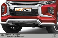 Frontschutzbügel breit für Mitsubishi L200 2019- 70mm Gutachten breit Gutachten