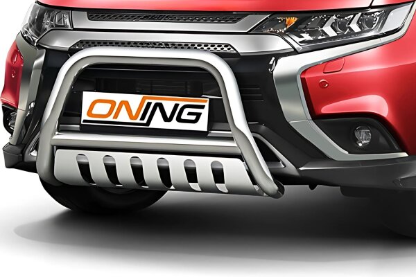 Frontschutzbügel mit Unterfahrschutz für Mitsubishi Outlander 2018-2021 70mm Gutachten