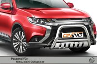 Frontschutzbügel mit Unterfahrschutz für Mitsubishi Outlander 2018-2021 70mm Gutachten