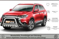Frontschutzbügel mit Unterfahrschutz für Mitsubishi Outlander 2018-2021 70mm Gutachten