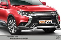 Frontschutzbügel breit für Mitsubishi Outlander 2018-2021 70mm Gutachten breit