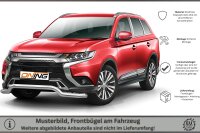Frontschutzbügel breit für Mitsubishi Outlander 2018-2021 70mm Gutachten breit