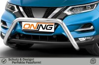 Frontschutzbügel für Nissan Qashqai (J11) 2017-2021 70mm Gutachten