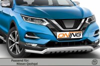 Frontschutzbügel breit Unterbodenschutz für Nissan Qashqai (J11) 2017-2021 60mm Gutachten breit