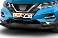 Frontschutzbügel breit Unterbodenschutz für Nissan Qashqai (J11) 2017-2021 schwarz 60mm Edelstahl mit Gutachten breit