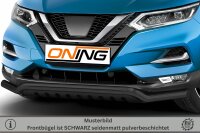 Frontschutzbügel breit Unterbodenschutz für Nissan Qashqai (J11) 2017-2021 schwarz 60mm Edelstahl mit Gutachten breit