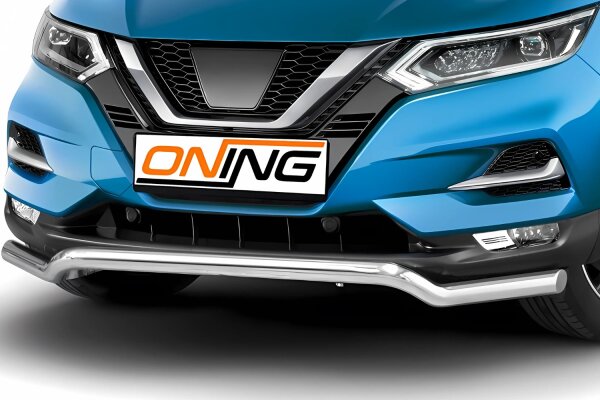 Frontschutzbügel breit für Nissan Qashqai (J11) 2017-2021 60mm Gutachten breit