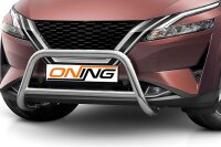 Frontschutzbügel mit Querstreben für Nissan Qashqai (J12) 2021- 60mm Gutachten