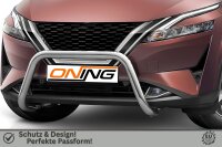 Frontschutzbügel für Nissan Qashqai (J12) 2021- 60mm Gutachten