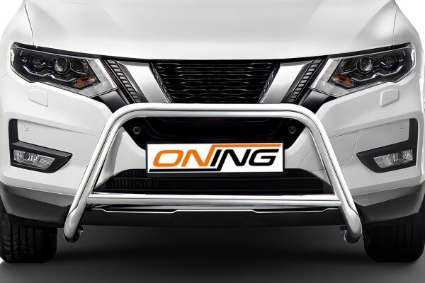 Frontschutzbügel mit Querstreben für Nissan X-Trail (T32) 2018-2021 60mm Gutachten