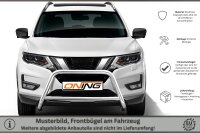 Frontschutzbügel mit Querstreben für Nissan X-Trail (T32) 2018-2021 60mm Gutachten