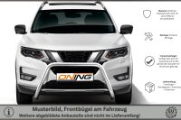 Frontschutzbügel für Nissan X-Trail (T32) 2018-2021 60mm Gutachten