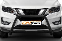 Frontschutzbügel für Nissan X-Trail (T32) 2018-2021 schwarz 60mm Edelstahl mit Gutachten