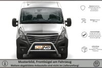 Frontschutzbügel mit Querstreben für Opel Movano B 2019-2023 70mm Gutachten