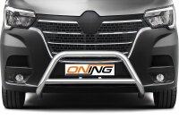 Frontschutzbügel mit Querstreben für Renault Master 2019- 70mm Gutachten