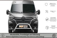 Frontschutzbügel mit Querstreben für Renault Master 2019- 70mm Gutachten