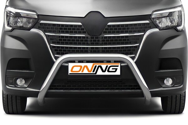 Frontschutzbügel für Renault Master 2019- 70mm Gutachten