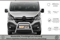 Frontschutzbügel mit Querstreben für Renault Trafic 3 2019-2021 70mm Gutachten
