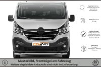 Frontschutzbügel für Renault Trafic 3 2019-2021 60mm Gutachten