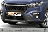 Frontschutzbügel für Suzuki S-Cross 2021- schwarz 60mm Edelstahl mit Gutachten