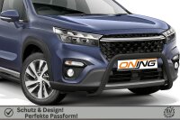 Frontschutzbügel für Suzuki S-Cross 2021- schwarz 60mm Edelstahl mit Gutachten