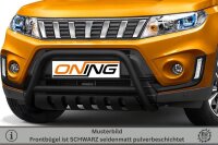 Frontschutzbügel mit Unterfahrschutz für Suzuki Vitara (LY) 2018- schwarz 60mm Edelstahl mit Gutachten