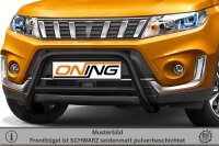 Frontschutzbügel mit Querstreben für Suzuki Vitara (LY) 2018- schwarz 60mm Edelstahl mit Gutachten