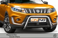 Frontschutzbügel für Suzuki Vitara (LY) 2018- 60mm Gutachten