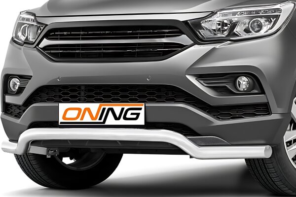 Frontschutzbügel breit für SsangYong Musso 2018-2021 70mm Gutachten breit