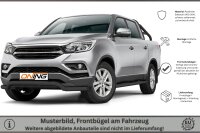 Frontschutzbügel breit für SsangYong Musso 2018-2021 schwarz 70mm Edelstahl mit Gutachten breit