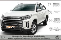 Frontschutzbügel mit Querstreben für SsangYong Musso 2021- schwarz 70mm Edelstahl mit Gutachten