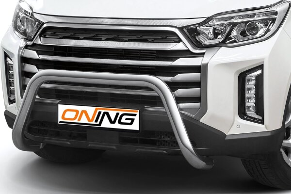 Frontschutzbügel für SsangYong Musso 2021- 70mm Gutachten