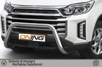 Frontschutzbügel für SsangYong Musso 2021- 70mm Gutachten