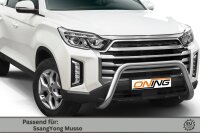Frontschutzbügel für SsangYong Musso 2021- 70mm Gutachten